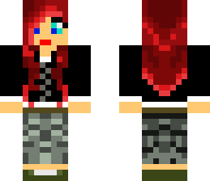 red head skin