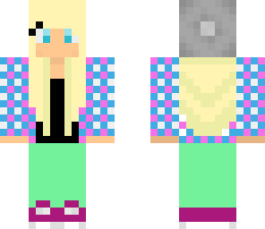 cool girl with blouse