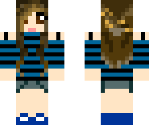 blue girl