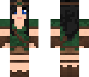 elf black hair