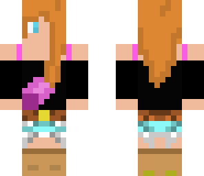 pink fireball girl