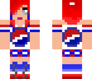 pepsi girl skin series
