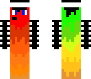 color changing man