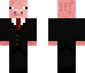 pig in a suit