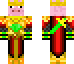techno gem king piggy