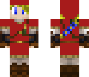 red link with master sword