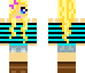 blond girl blue eyes