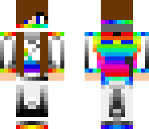 rainbow huntress girl
