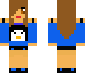 penguin girl