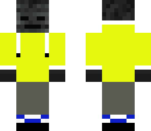 wither skeleton yellow hoody