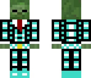 modern zombie in smoking