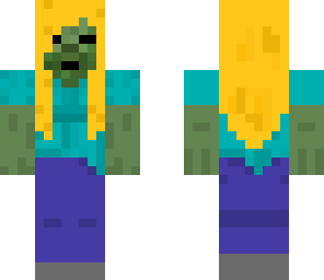 blonde zombie girl