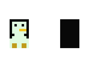 floating penguin