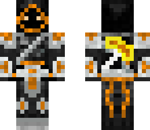 orange armored mage