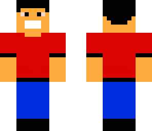 me in minecraft