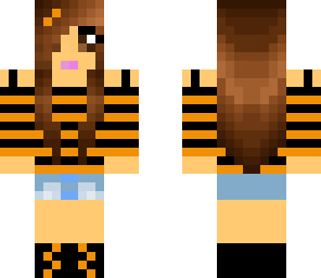halloween girl with brown eyes