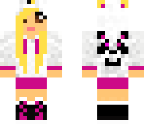 pink panda girl