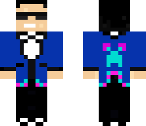gangnam style psy blue