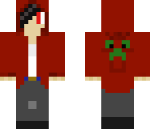 red hoodie emo