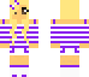 cute strippy blonde girl