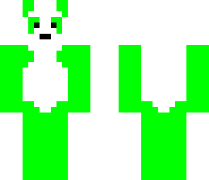 green panda