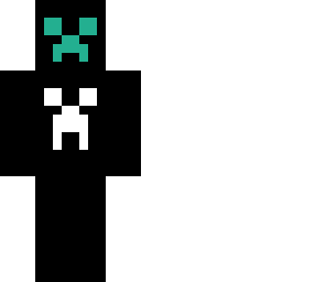 black and white creeper