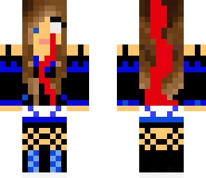 herobrine girl transformation