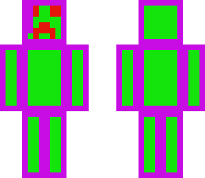 remake-purple green creeper dude