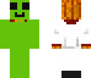 pumpkin guy dressed as alien