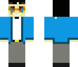 minecraft style dude