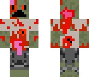 really messed up zombie 