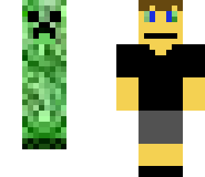 creeper disguised as a guy
