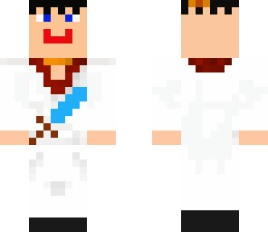 person with diamond sword