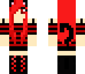red cat girl