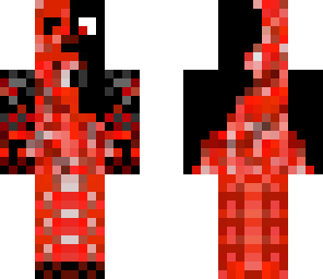 red cyborg creeper