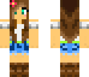 minecraft girl