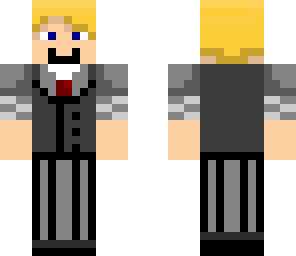 suited blonde