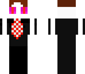 ghost with tie