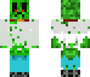 a guy who turned to a creeper
