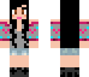 pink and gray