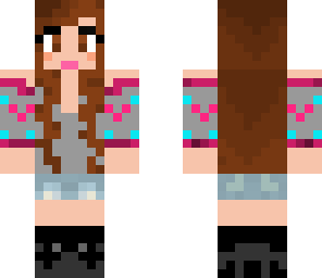 kynz grey shirt brown hair