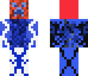 blue red shark