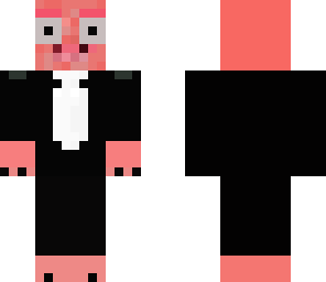 pig in a suit