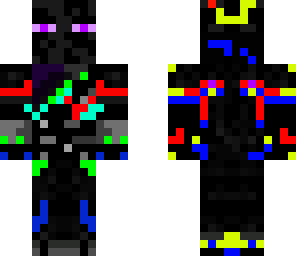 colorful enderman assassin