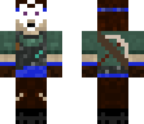 blur miner with a mask