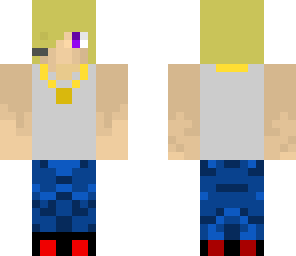 blonde gamer in tanktop
