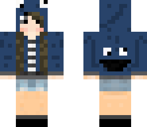 improved cookie monster girl
