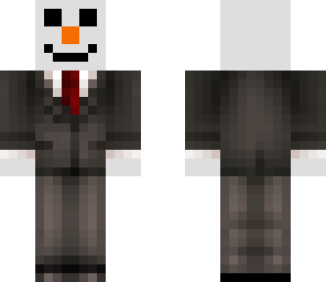 snowman in a suit