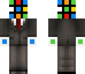 rubix on a suit