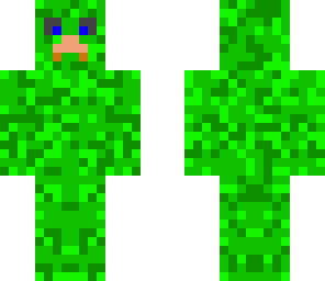 solider in creeper camo